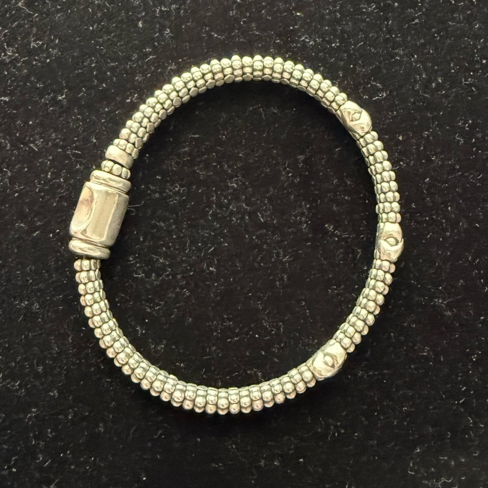 Lagos Three Station X Caviar Bracelet
6mm Size Medium - Picture 6 of 12